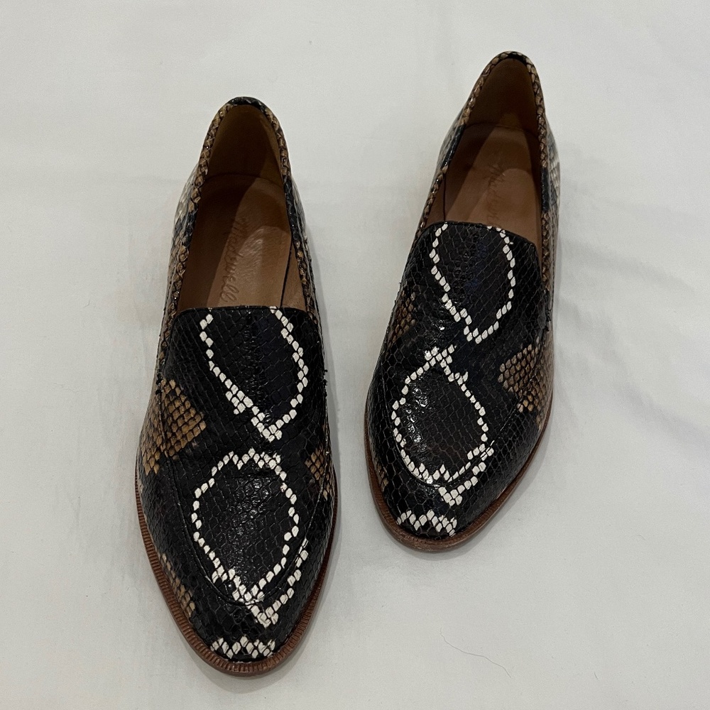 The Frances Loafer in Embossed Leather